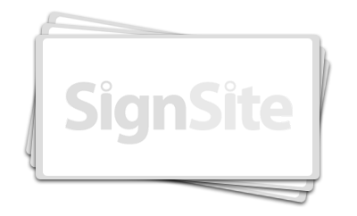 Signsite card logo